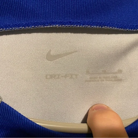 Nike USA Soccer Jersey - Gray and Blue - Picture 2 of 3